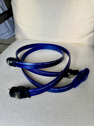 Wireworld Aurora 7, 1.2m x 2. Strömkablar