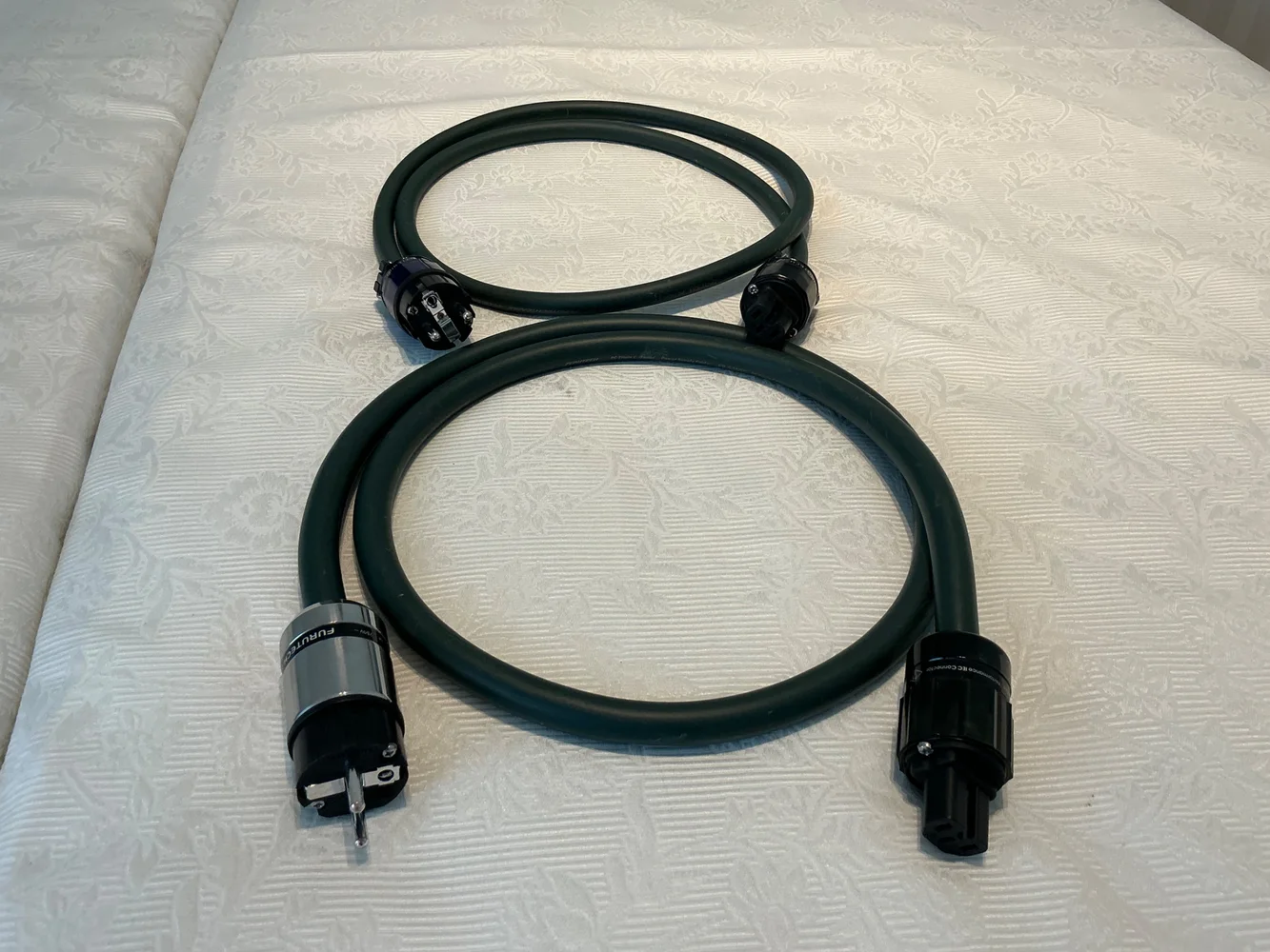 2 Furutech elkablar 1,5 meter