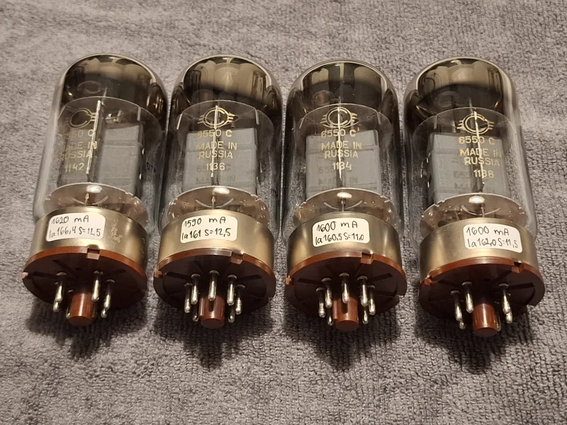 6550 (KT88) Svetlana Winged =C= JSC NOS Matchad kvartett - Bild 2 av 5