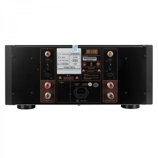 TONEWINNER AD-2500 PRO Power Amplifier - Bild 2 av 2