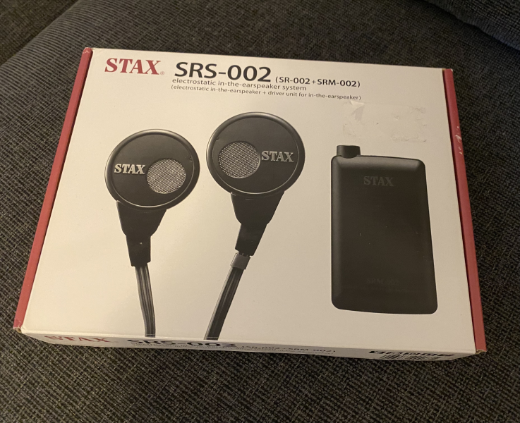 Stax SRS 002 elektrostatisk in ear Stax SRS 002 elektrostatisk in ear - Bild 3 av 4