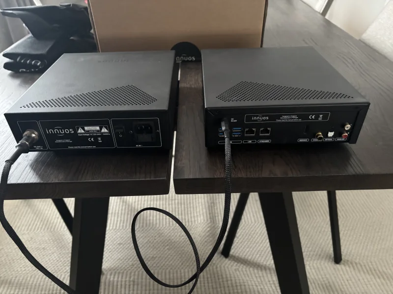 Innuos ZENmini Mk3 + N&auml;tdel f&ouml;r ZENmini Mk3 - Bild 2 av 2