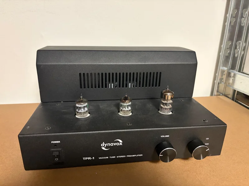 R&ouml;rf&ouml;rsteg Dynavox TPR-1 med tre olika upps&auml;ttningar r&ouml;r - Bild 2 av 5