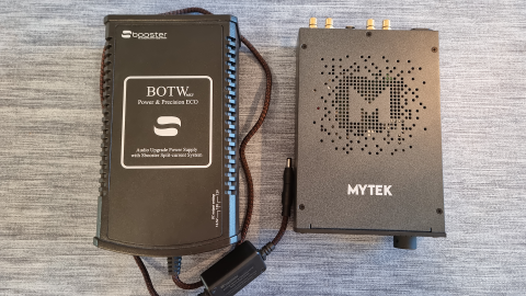 Mytek Liberty dac inklusive Sbooster mkII
