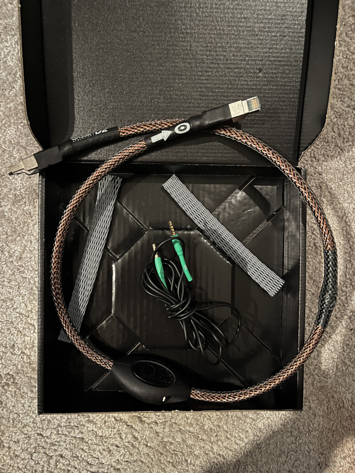 Ansuz D2 Ethernet streaming cable 