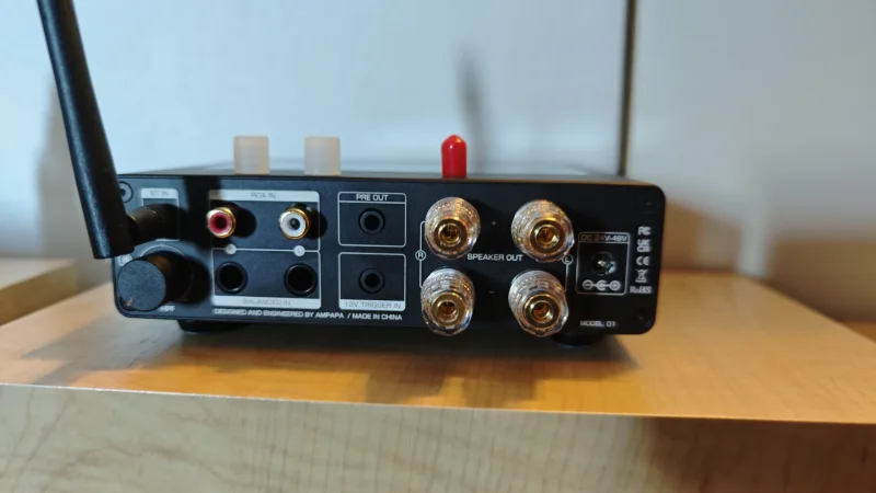 Douk Audio Ampapa D1 balanserad stereof&ouml;rst&auml;rkare - Bild 3 av 8