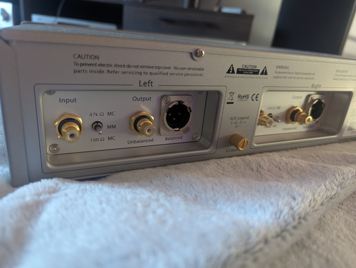 Parasound JC3 RIAA/Phono 