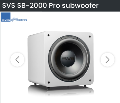 SVS SB-2000 pro Vit köpes