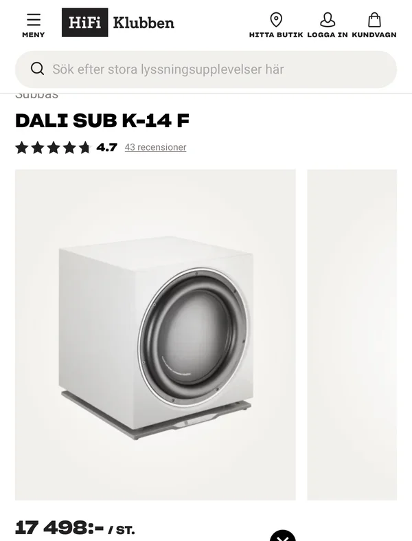 Dali k-14 bas - Bild 1 av 1