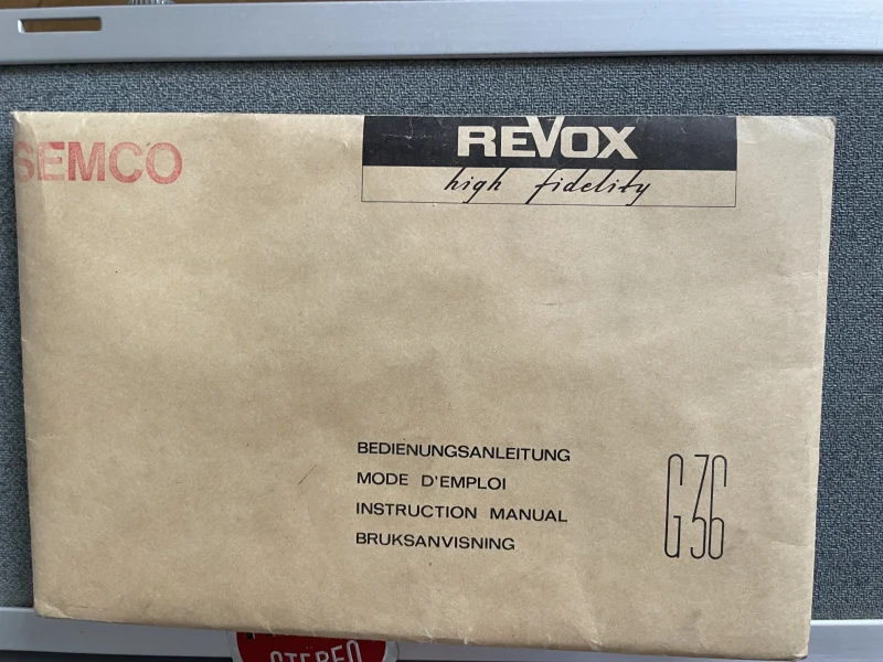 Revox G36 - Bild 3 av 5