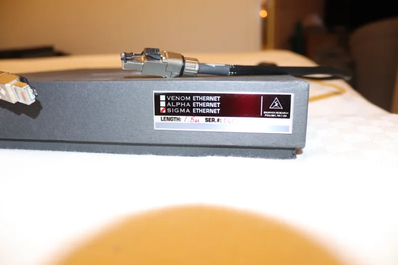 Digitalkabel Shunyata Sigma, 1,5 m, RJ45  - Bild 2 av 2