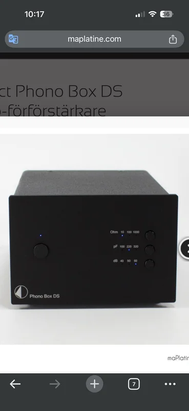 Pro-ject phonobox ds Pro-ject phonobox ds - Bild 1 av 2