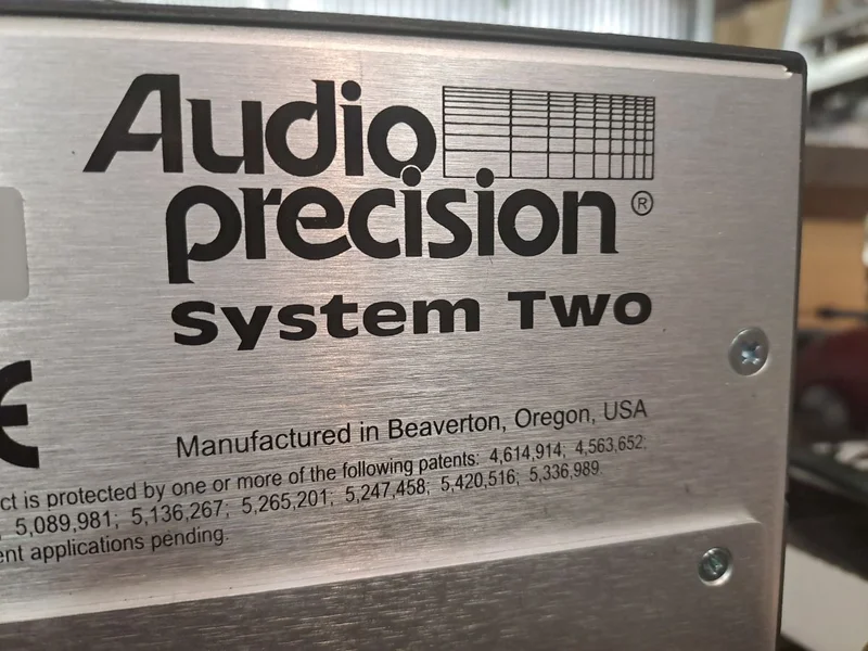 Audio precision audioanalysator Audio precision audioanalysator - Bild 4 av 8