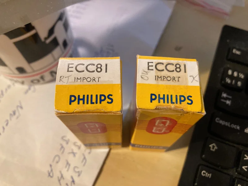 Franska rör: ECC81 NOS - sänkt pris! Franska rör: ECC81 NOS - sänkt pris! - Bild 3 av 3