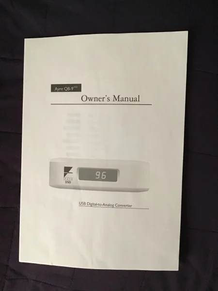 Ayre QB9 DSD USB DAC - Bild 3 av 3