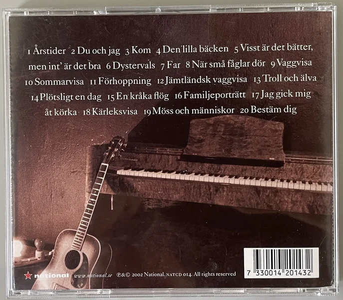 Allan Edwall, "Den lilla bäcken – Allans bästa" (CD) Allan Edwall, "Den lilla bäcken – Allans bästa" (CD) - Bild 2 av 3