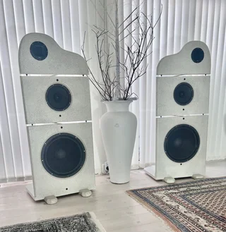 Stora Open Baffle Högtalare 8500kr