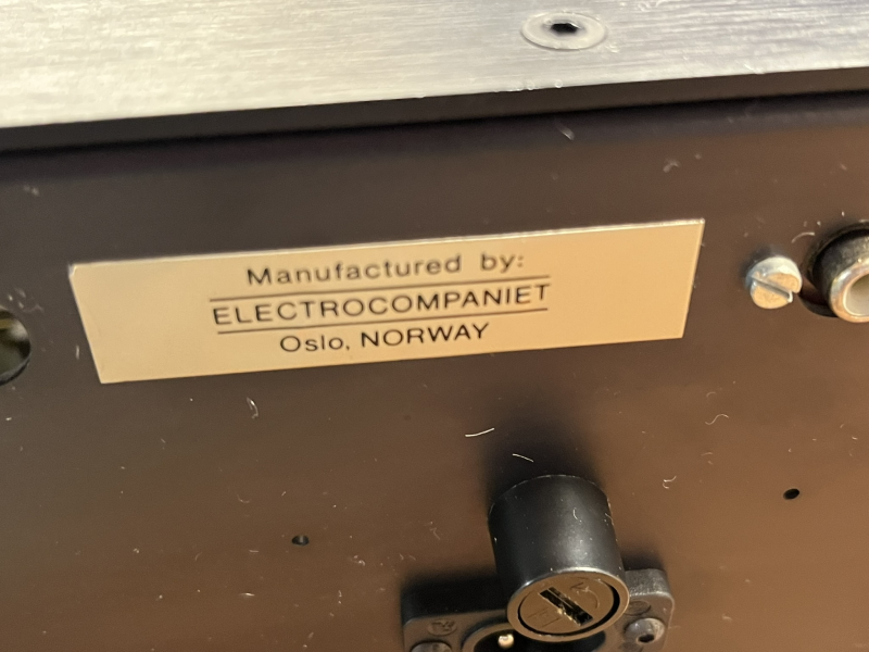 Electrocompaniet 2 channel Audio Power Amplifier Electrocompaniet 2 channel Audio Power Amplifier - Bild 4 av 4