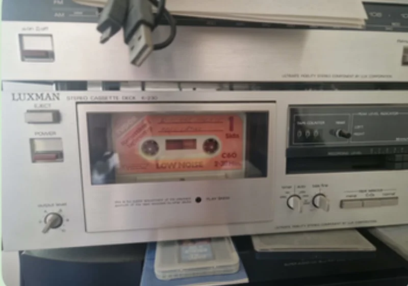 Luxman stereo cassette deck K-230 - Bild 2 av 2