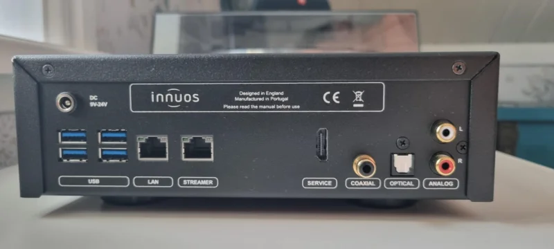 Innuos ZENmini Mk3 Streamer 1TB, NAS, DAC och CD-Rippning i ett litet paket! Innuos ZENmini Mk3 Streamer 1TB, NAS, DAC och CD-Rippning i ett litet paket! - Bild 5 av 5