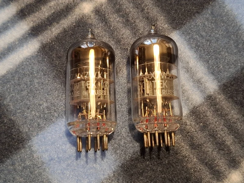 Sovtek 12ax7WXT (12ax7 / ECC83) NOS Matchat Par - Bild 4 av 6