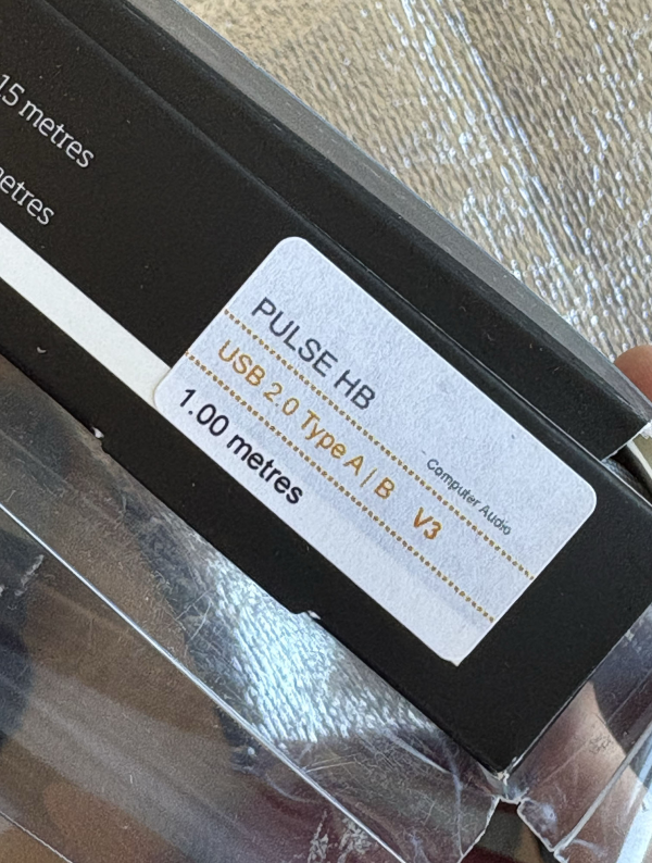 Vertere Pulse HB, usb kabel, 1 meter - Bild 2 av 2