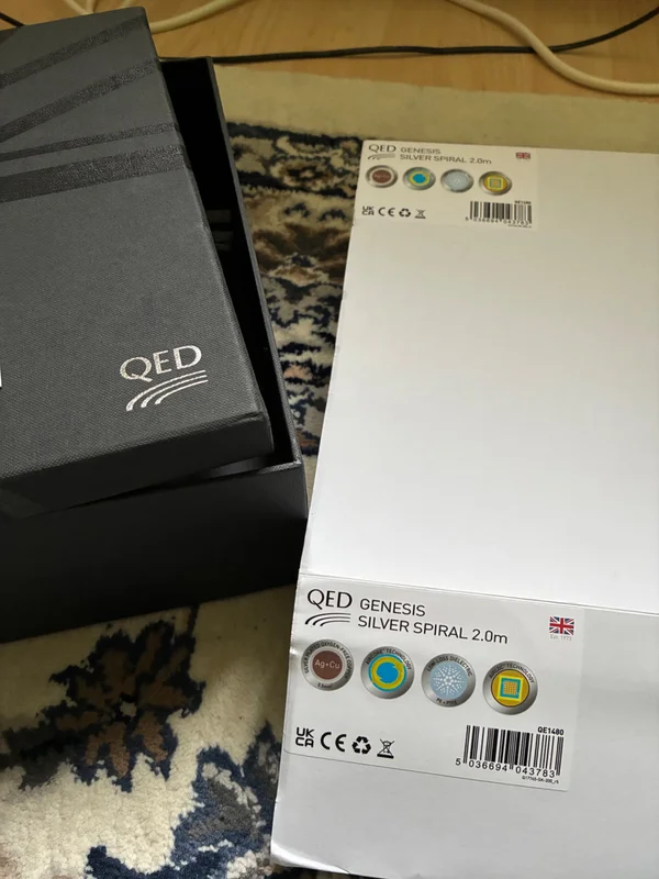 Qed  Genesis silver spiral  Som nya - Bild 5 av 6