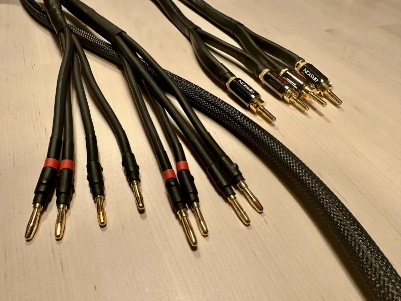 Fint terminerade kablar f&ouml;r bi-wire - Bild 2 av 7