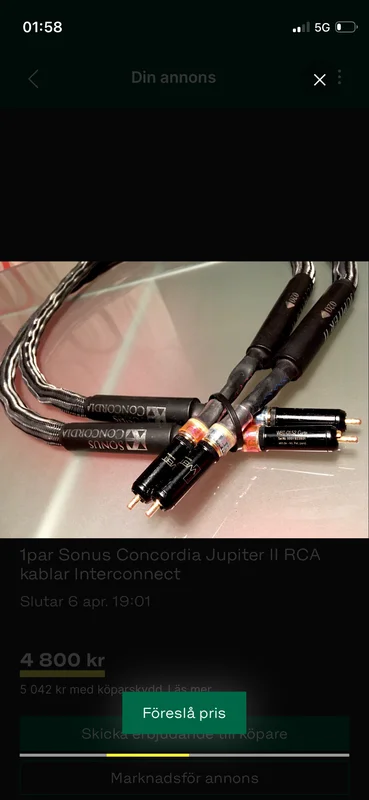 Sonus Concordia Jupiter II RCA  - Image 2 of 3