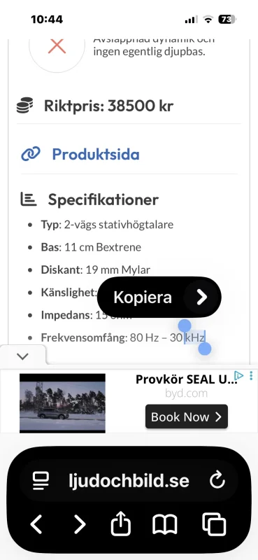 Rogers LS 3/5A 15 ohm - Bild 3 av 4