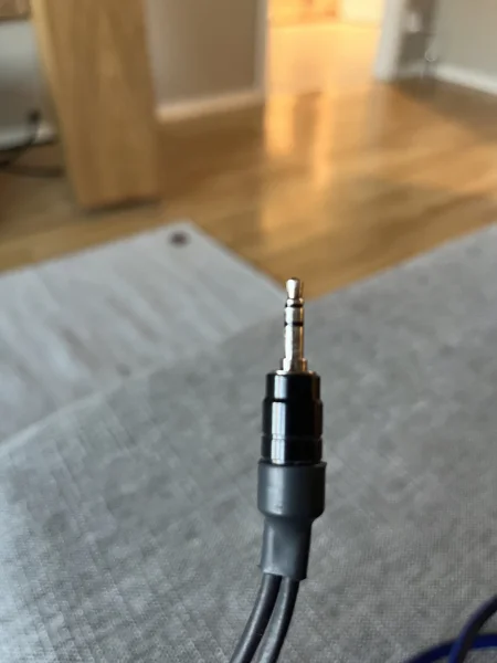 Chord clearway mini jack- RCA 1m  - Bild 3 av 3