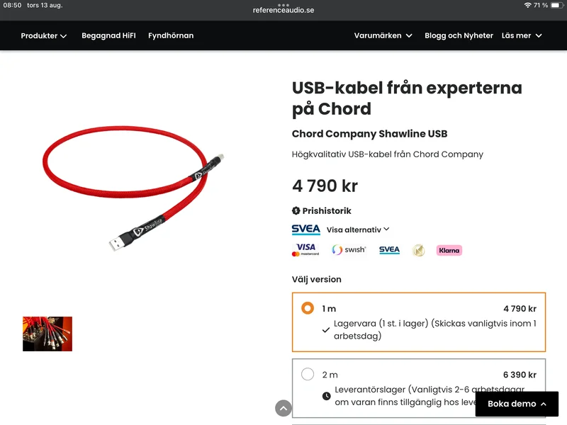 Chord shawline usb 1 m. - Image 3 of 3