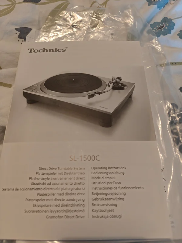 Technics sl-1500c Svart - Bild 4 av 4