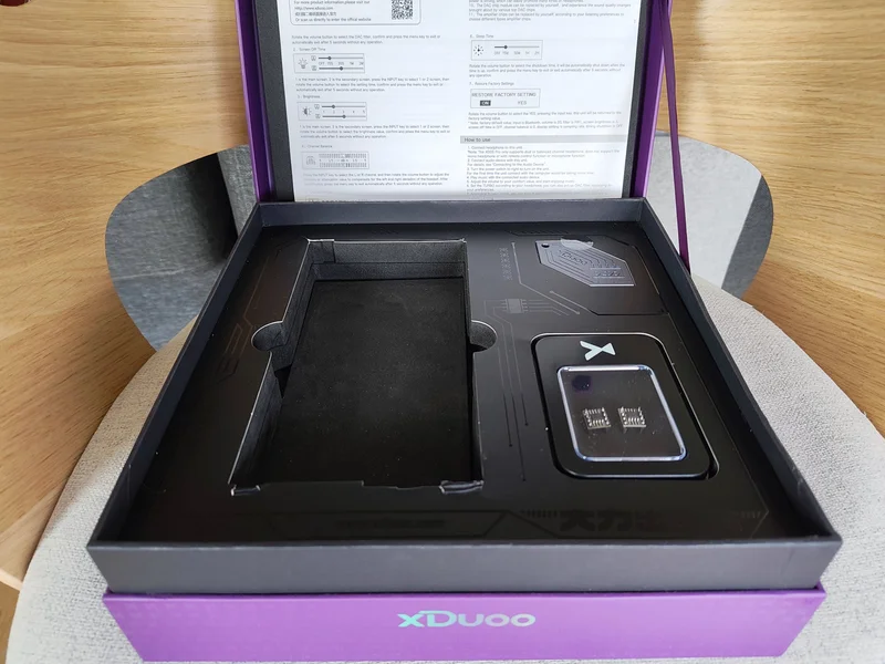 XDuoo XD05Pro DAC/Headphone amp XDuoo XD05Pro DAC/Headphone amp - Bild 4 av 6