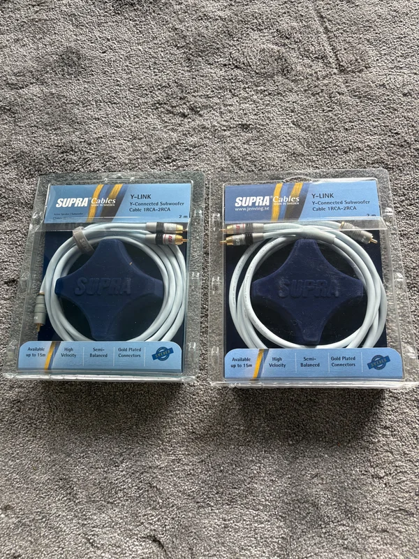 Supra Y-Link 1RCA - 2RCA - Bild 1 av 2
