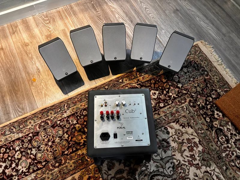 5 st Focal/JMlab Sib + 1 st Cub-subwoofer 5 st Focal/JMlab Sib + 1 st Cub-subwoofer - Bild 2 av 5
