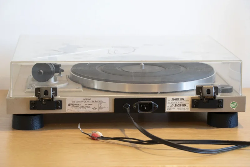 Pioneer PL-512 2-Speed Belt-Drive Turntable (1978-1980) - Bild 5 av 5