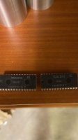 Ett par TDA 1541 R1 dac-chip 