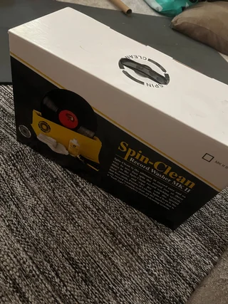 Oöppnad skivtvätt. Spin Clean