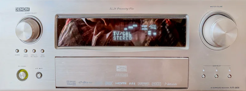Denon AVR-3808 &ndash; 7.1 AV-receiver i n&auml;rmast nyskick - Bild 6 av 7