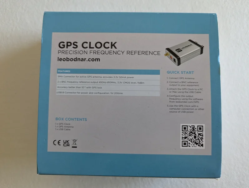 Leo Bodnar GPS Clock Precision Frequency Reference - Image 4 of 4