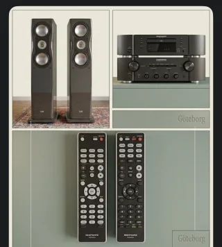 Komplett Hi-Fi-paket: ELAC FS 137 JET & Marantz
