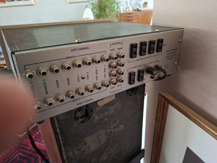 Audio Research SP-3A1 rörförsteg.
