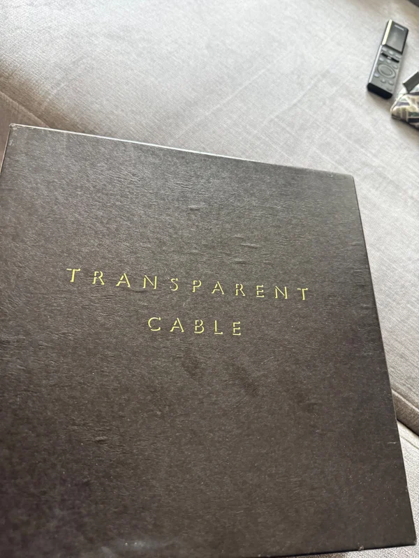 Transparent music link Ultra XL RCA 1m - Bild 4 av 5