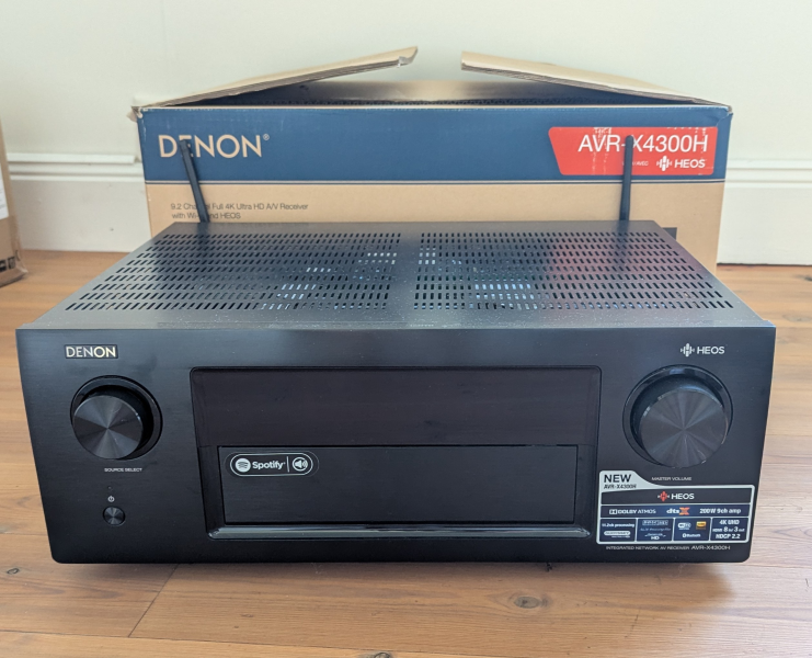 Denon AVR-X4300H Denon AVR-X4300H - Bild 1 av 1