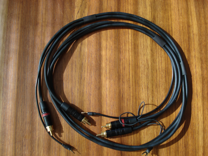 Skivspelar kabel RCA/RCA