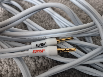 Supra högtalarkablar 1 st 4.0 mm 6m o 1 st 2.5 mm 8 meter