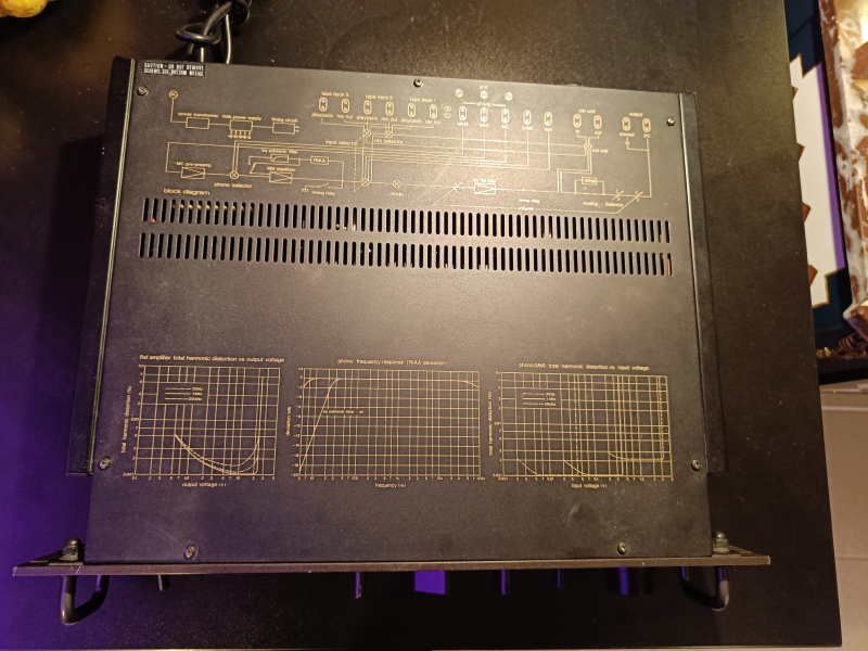 Technics SU-9070 preamplifier - Bild 4 av 4