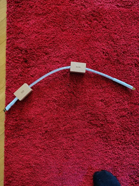 USB  Kabel   A-B  54 cm . - Bild 1 av 1