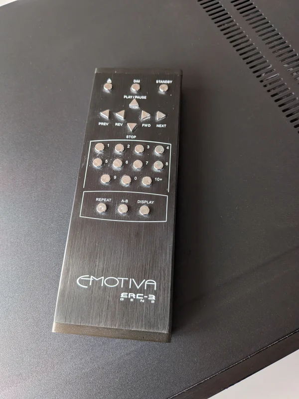 Emotiva ERC-3 gen 2 Cd/transport Emotiva ERC-3 gen 2 Cd/transport - Bild 5 av 5